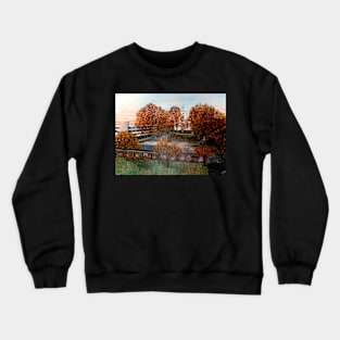 ST GEORGES CHURCH IN THE EAST. WAPPING LONDON Crewneck Sweatshirt